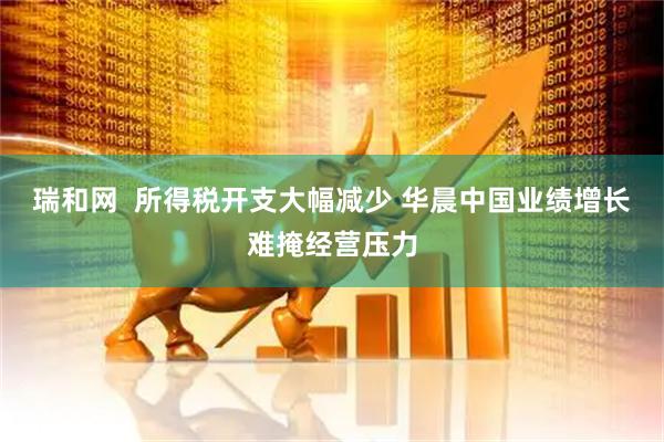 瑞和网  所得税开支大幅减少 华晨中国业绩增长难掩经营压力