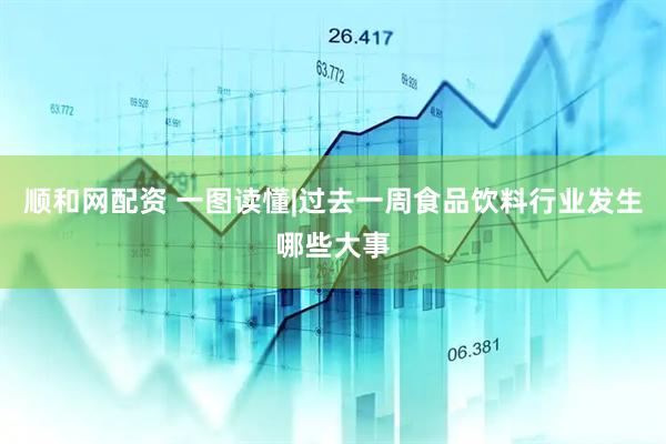 顺和网配资 一图读懂|过去一周食品饮料行业发生哪些大事